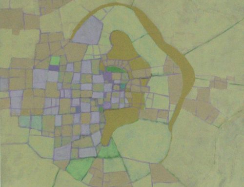 Carto Grid No2 59x56cm 2014