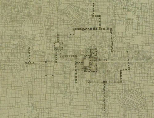 Grid Drawing No3 Marker On Paper 535x535mm